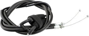 Moose Offroad Hard-Parts Black Vinyl Dual Throttle Cable