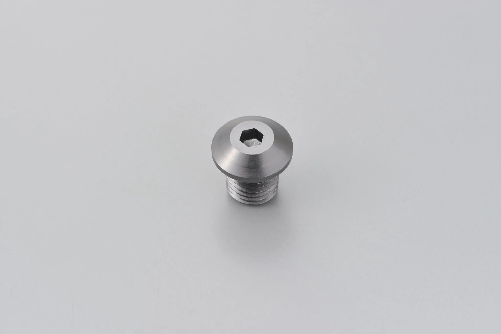 Daytona Mirror Plug Bolt M10 X 1.25 Gray Anodized