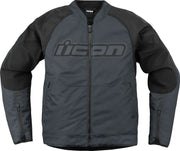 Icon Overlord3 Jacket Sport Performance For Men - Black/Gray