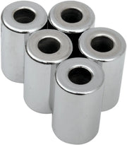 Drag Specialties Chrome Spacers for 1/4" Bolts