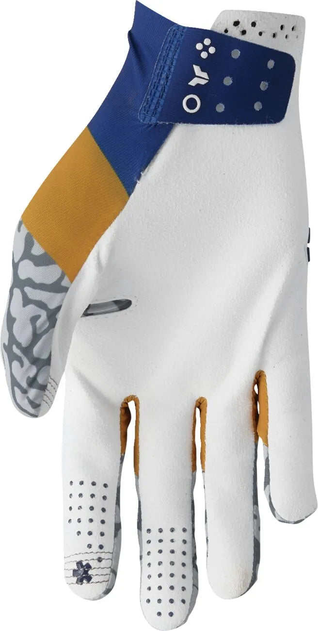 Thor Sportmode Bravo Gloves - Gray/Navy/White/Copper