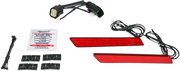 Custom Dynamics Saddlebag Latch Lights - Red Led
