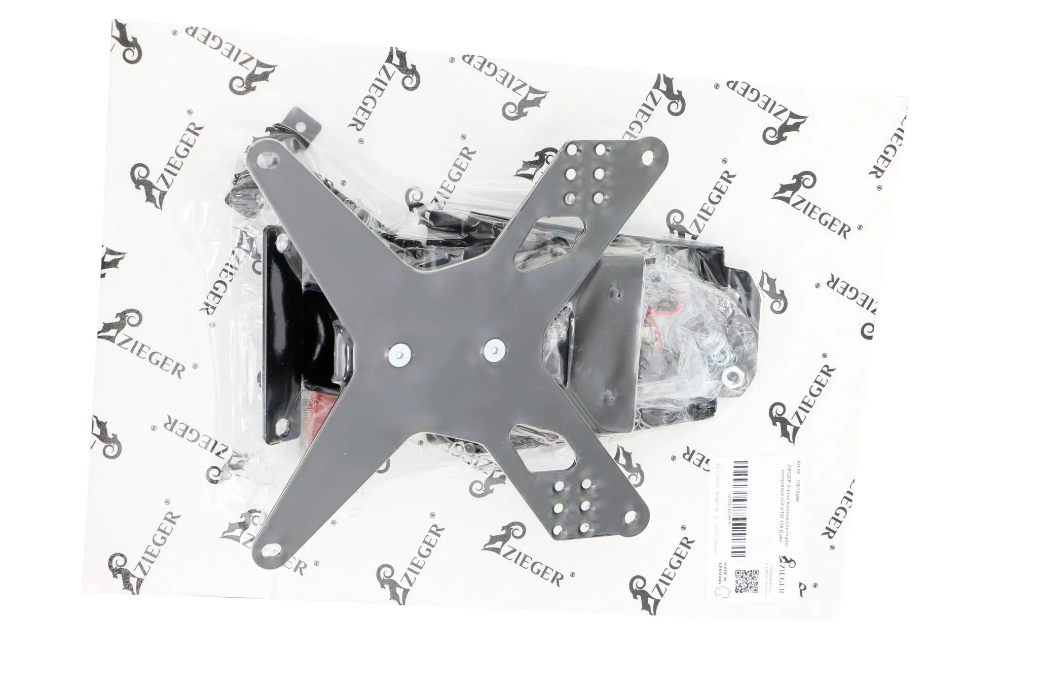 Zieger X-line License Plate Holder Type E