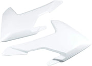 Ufo Radiator Covers For Husqvarna - White Plastic