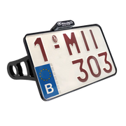 Heinz Bikes License Plate Side Mounts For 3/4" Axles