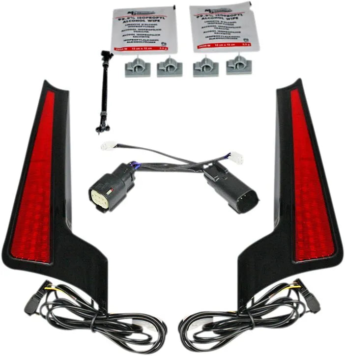 Custom Dynamics Fascia Led Panels - Red
