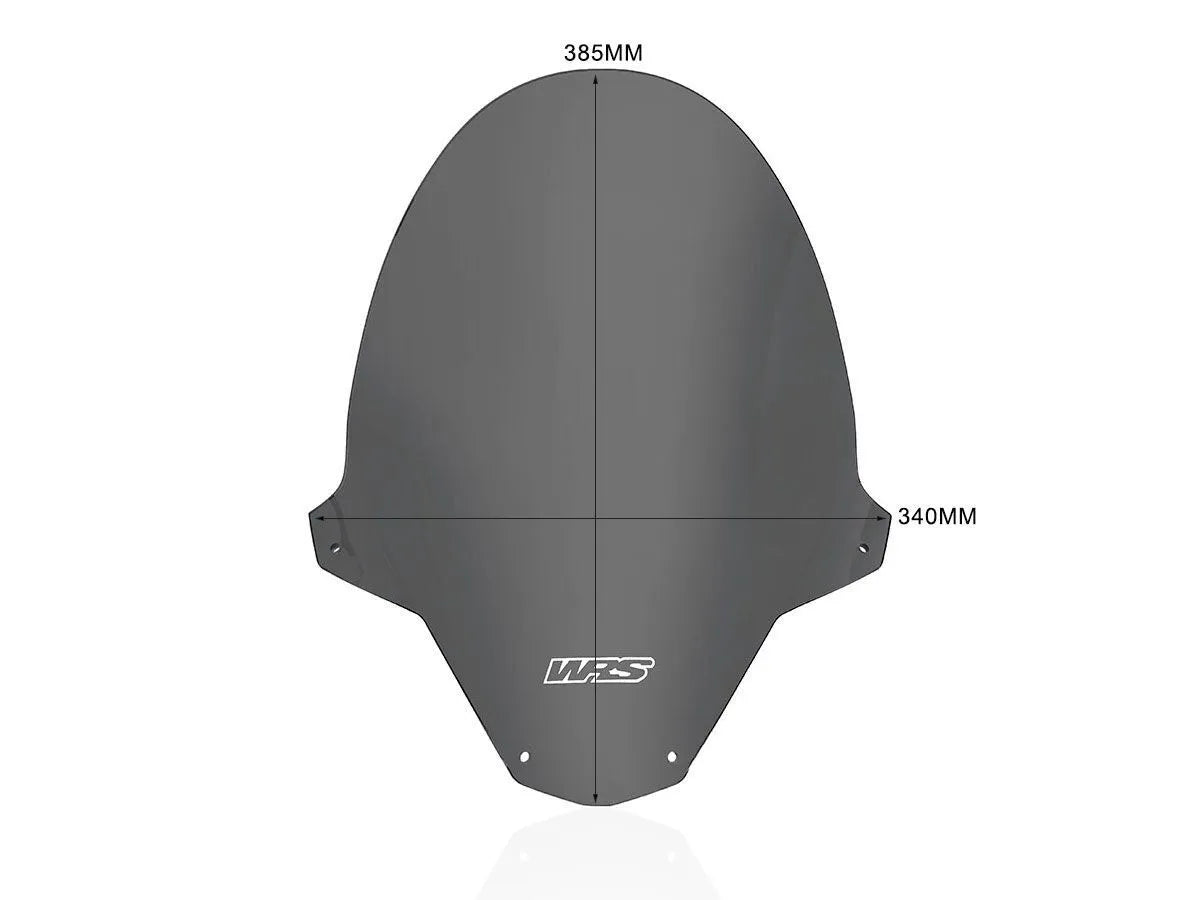 Wrs Windscreen - Dark Smoke Finish