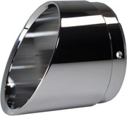 Khrome Werks 4-1/2" Muffler End Cap - Chrome Slash-cut Tip