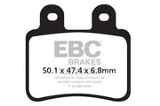 Ebc Sfac Carbon Scooter Brake Pads For Enhanced Durability