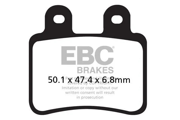 Ebc Tt Sport Carbon Fusion Brake Pads For Tt & Enduro Bikes