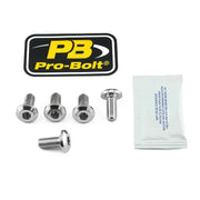 Pro Bolt Rustfrit Stål Bremse bremseskiver Monteringsbolt Kit