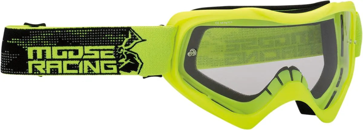 Moose Offroad Qualifier Agroid Hi-Vis Goggle