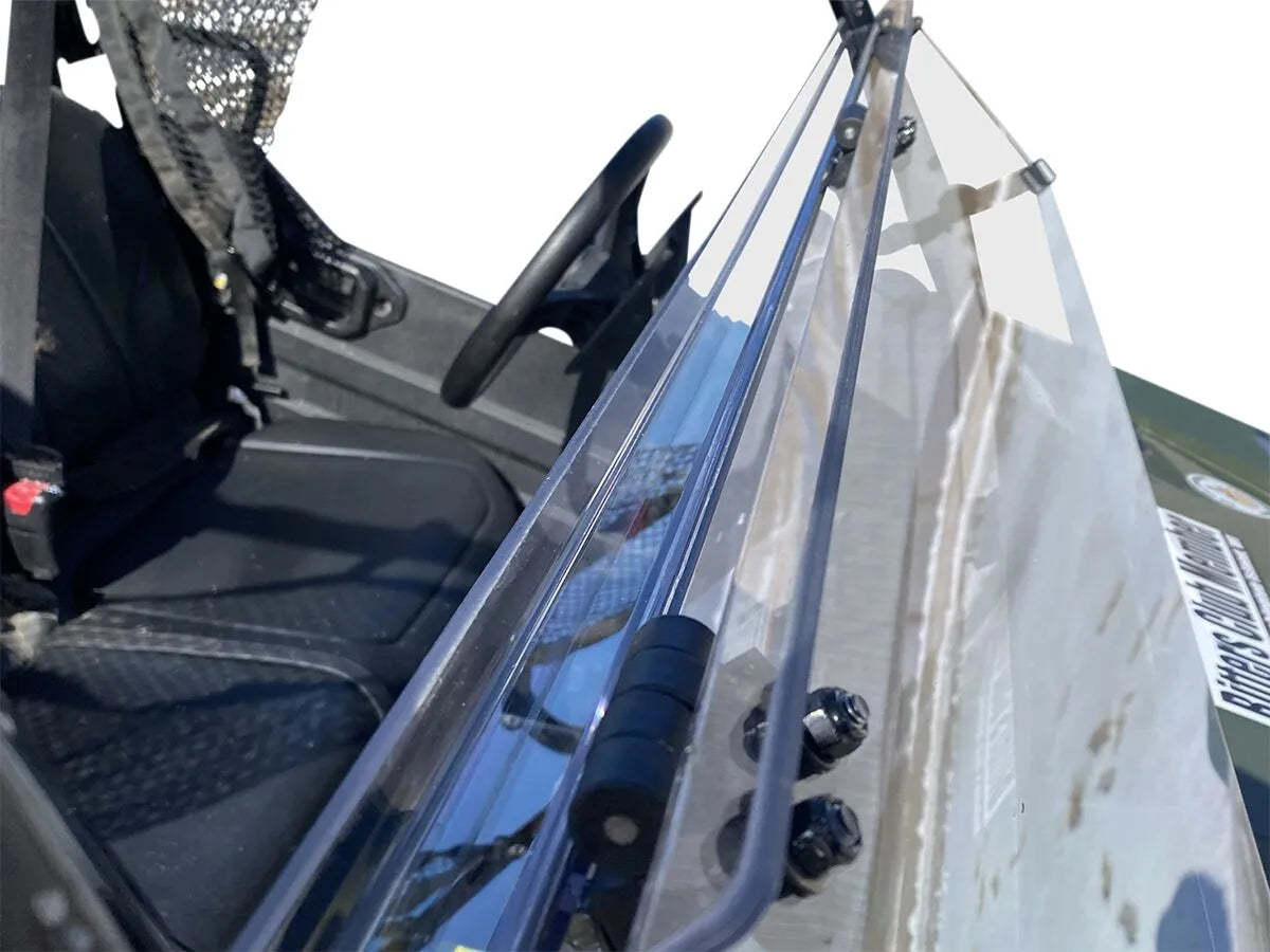 Moose Offroad Deluxe Full Folding Windshield