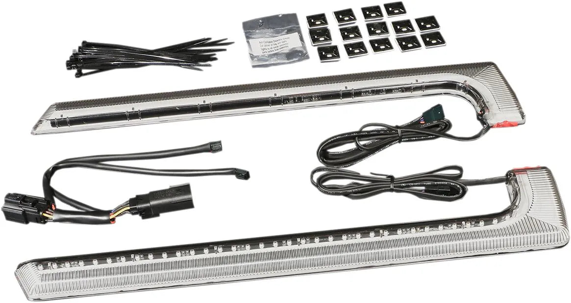 Ciro Machete Saddlebag Led Lights - Flat Bottom Bags