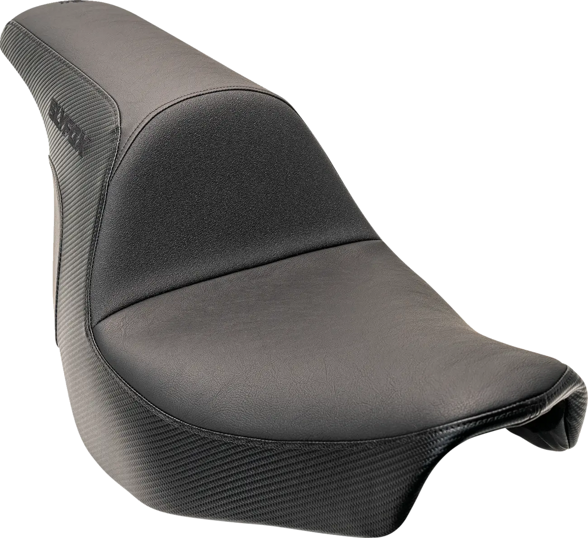 Slyfox Drifter Seat Black Logo for Harley-Davidson FXLRS/ST