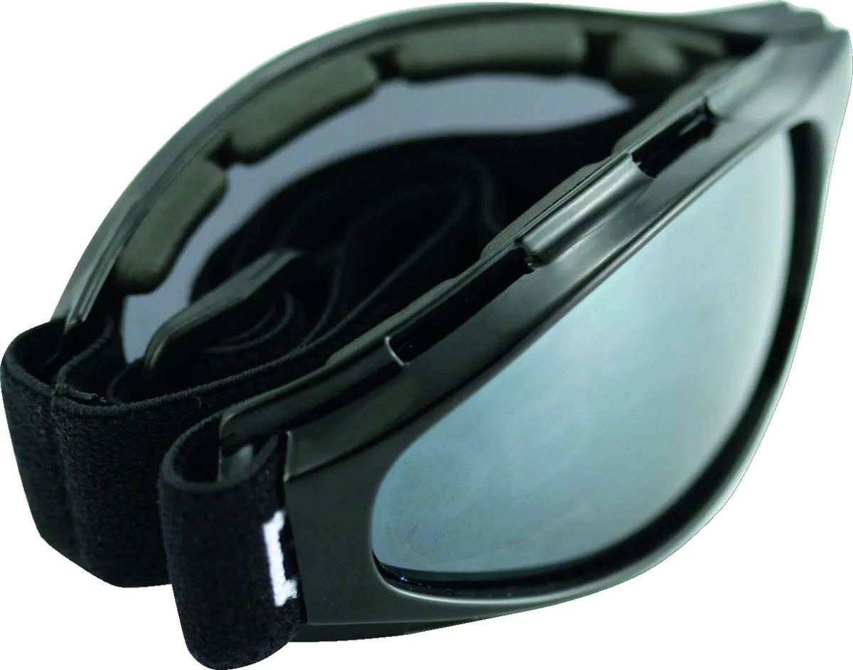 Bobster Crossfire Foldable Goggles Black Smoke Lens