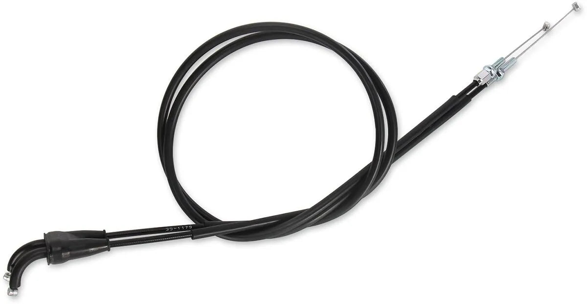 MOOSE OFFROAD HARD-PARTS Black Vinyl Throttle Cable
