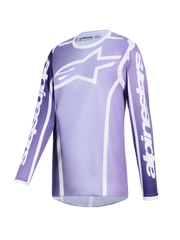 Alpinestars Stella Fluid Apex Women's Off-road Jersey - Purple/White