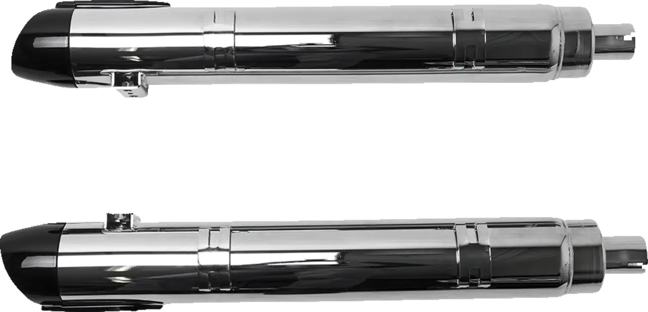 S&S Cycle 4" Broadhead Slip-on Lyddæmpere - Krom