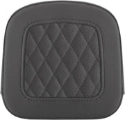 Saddlemen Sissy Bar Pad - Black, 7.5-inch