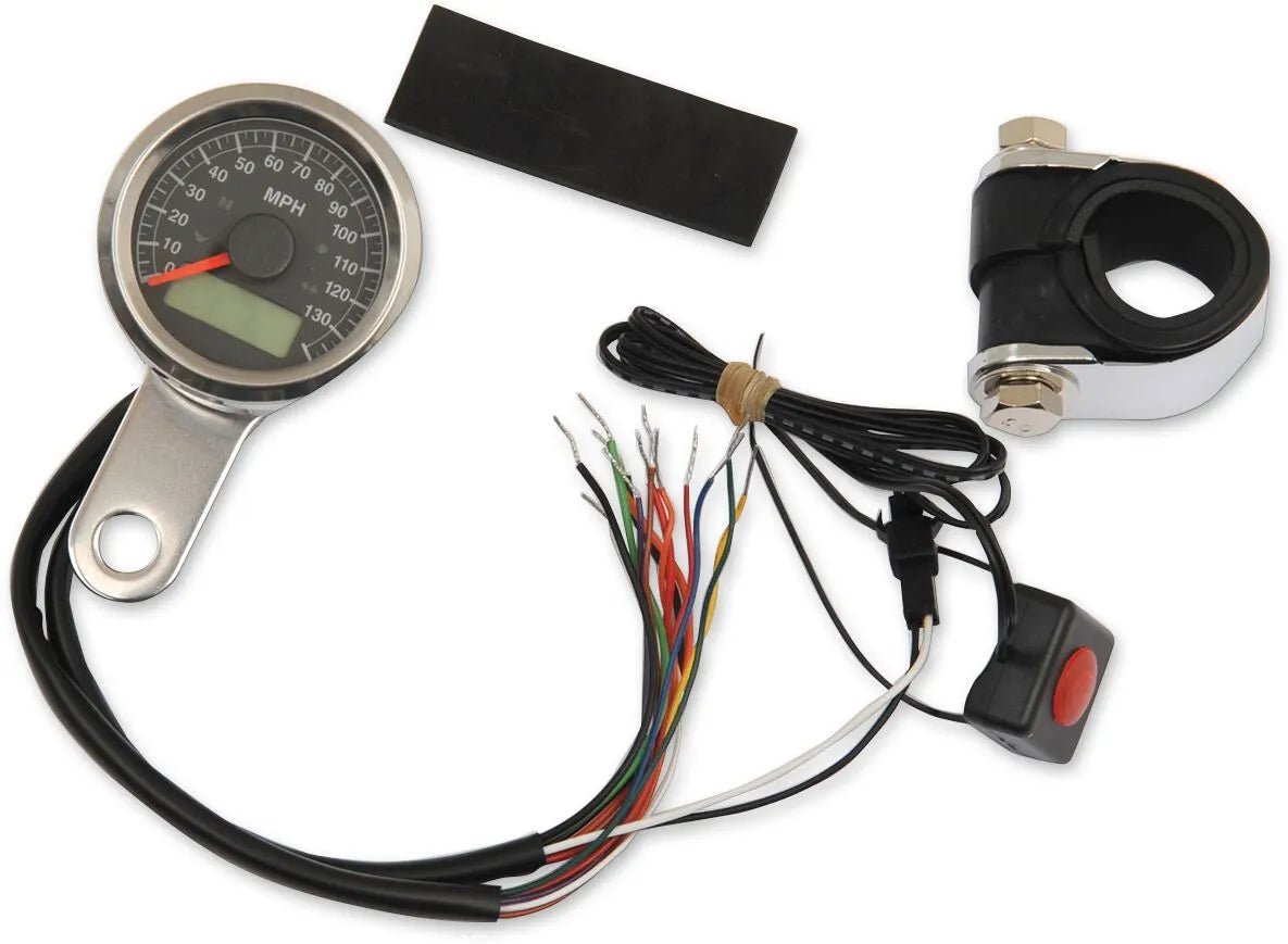 Drag Specialties 1-7/8" Electronic Speedometer