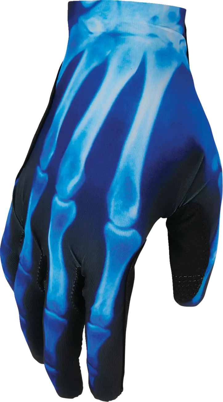 Thor Sportmode X-ray Gloves - Black/Blue