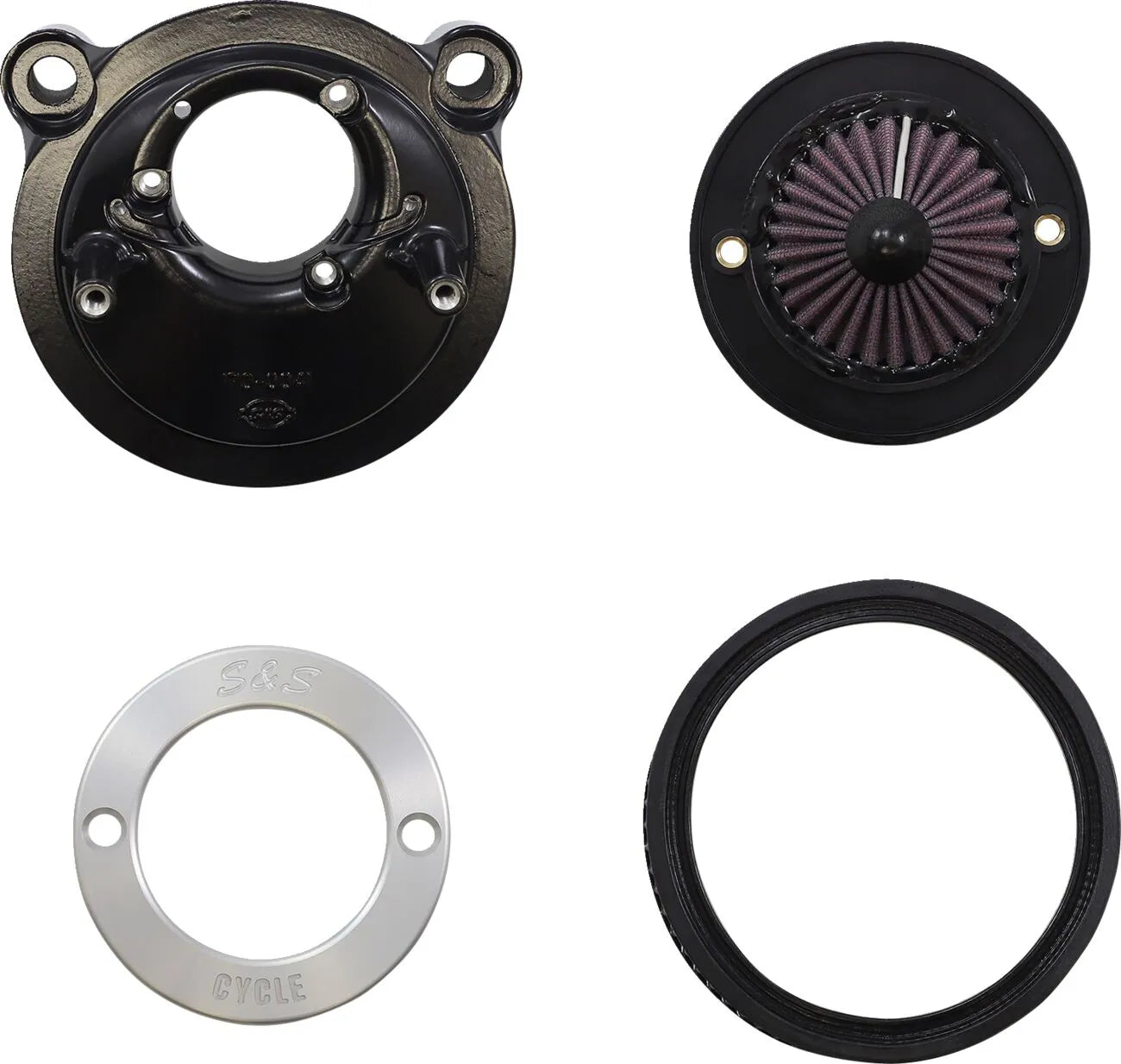 S&s Cycle Air Stinger Stealth Air Cleaner Kit