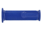 Domino Handlebar Grips - Blue Rubber
