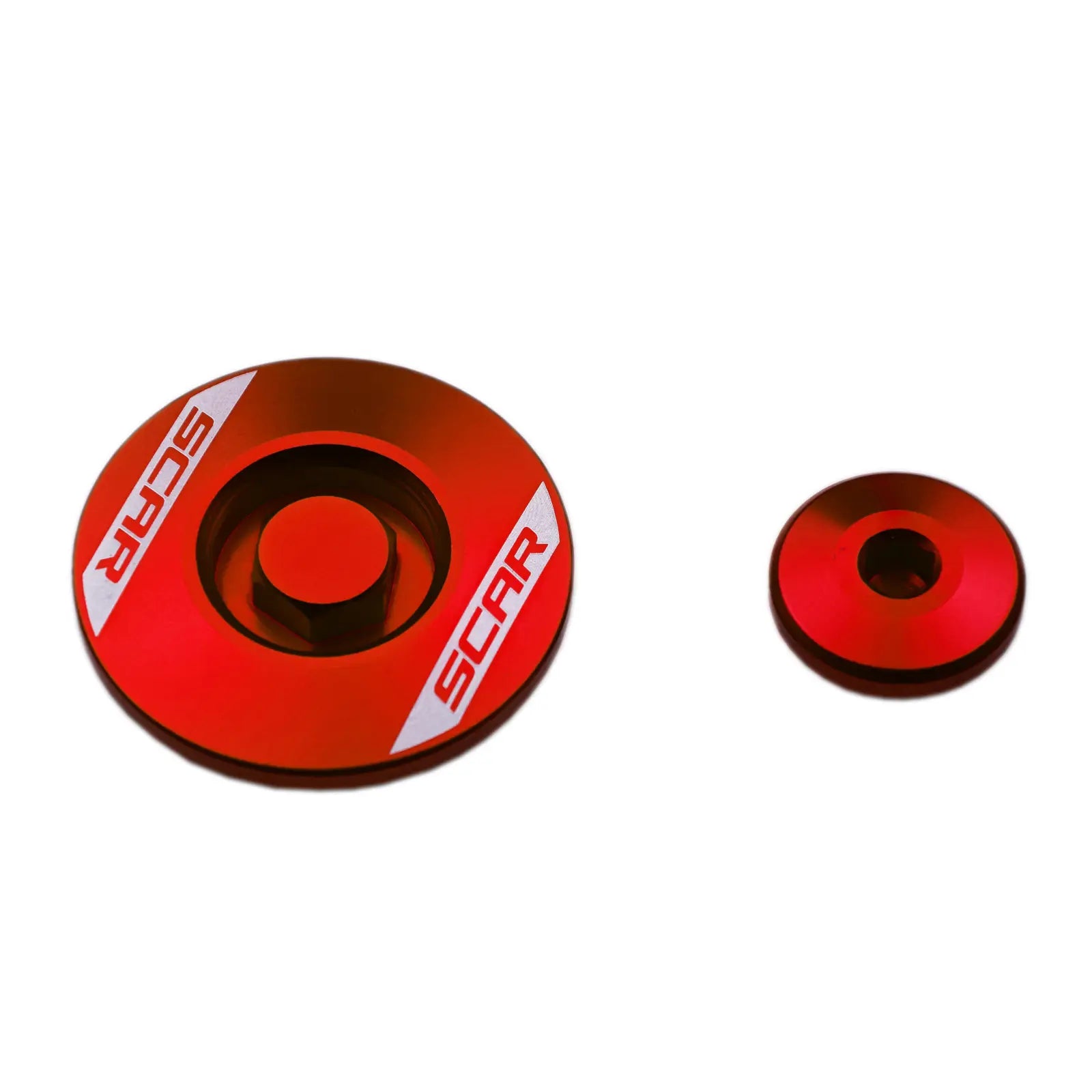 Scar Engine Plug - Red Anodized Aluminum