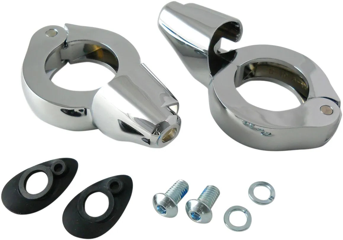 Drag Specialties 41mm Turn Signal Fork Clamps