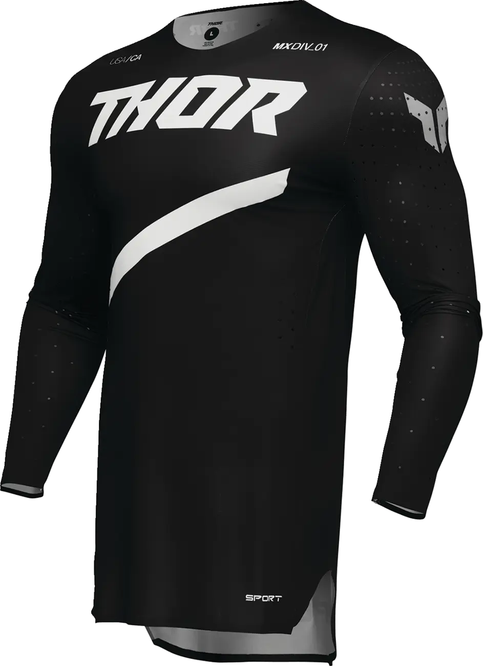 Thor Sportmode Brave Jersey - Black/White