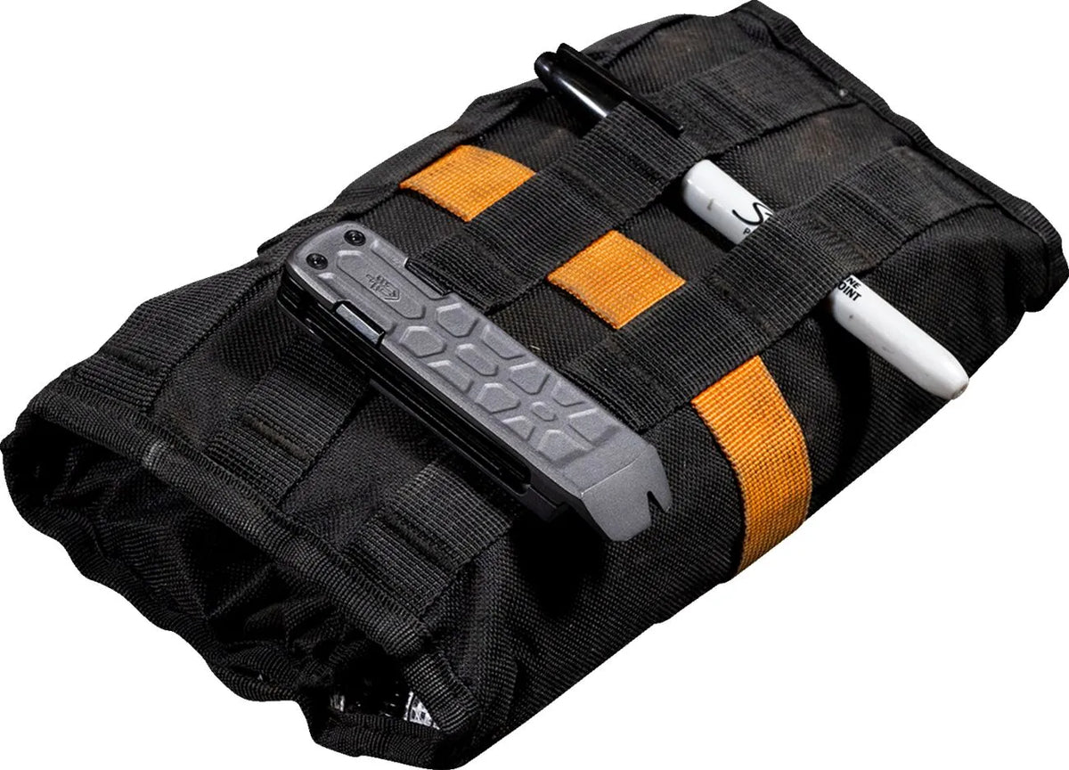 Biltwell EXFIL-0 600D Polyester Tool Roll - Black - 3017-01