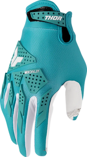 Thor Women's Launchmode Xp Gloves - Aqua/White