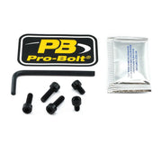 Pro Bolt Aluminium Fuel Cap Kit - Black