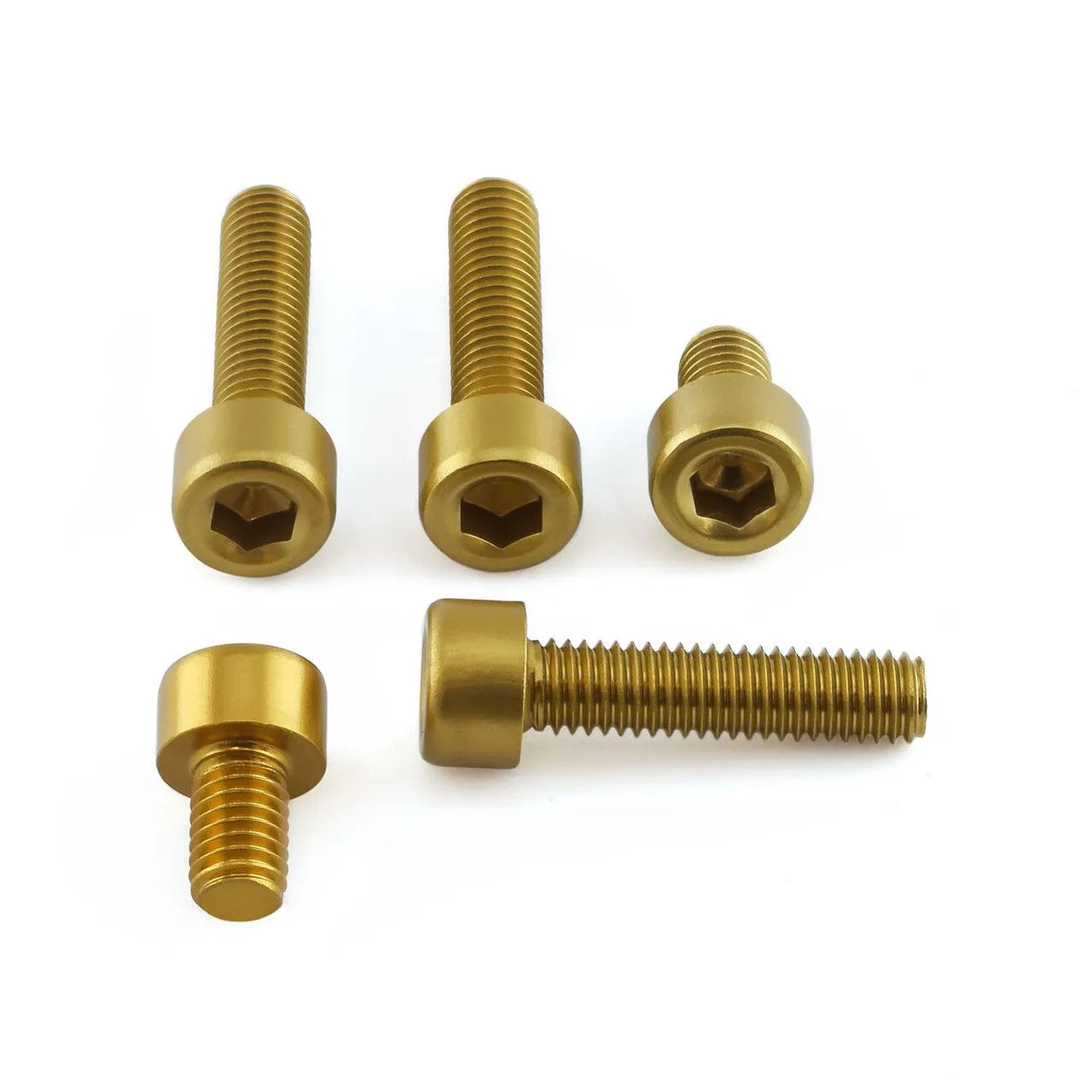 Pro Bolt Aluminium Fuel Cap Kit - Gold