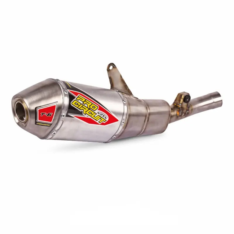 Pro Circuit T-6 Rustfri Stål Slip-on Lyddæmper