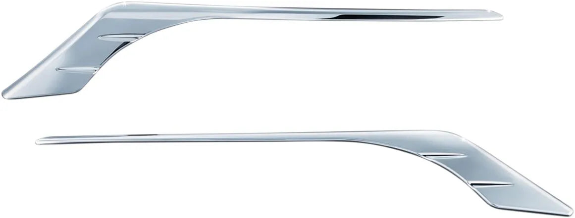 Kuryakyn Front Fairing Turn Signal Trim - Chrome Accent