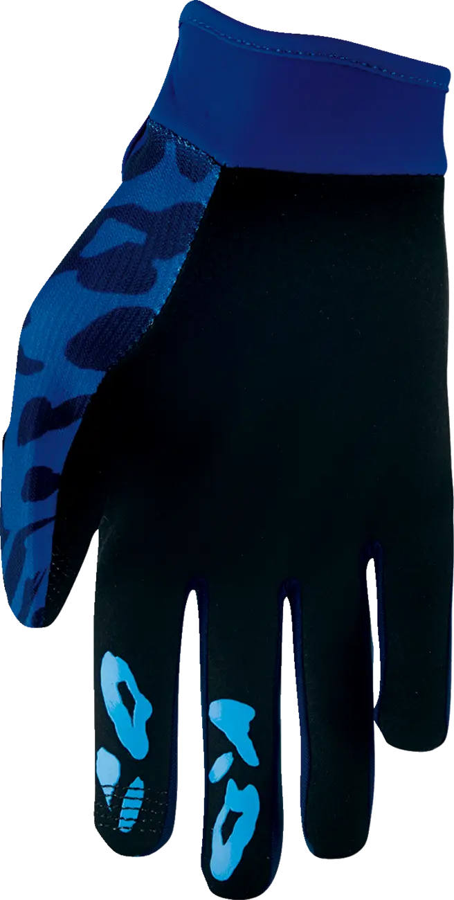 Thor Youth Launchmode Namir Gloves Blue/Navy
