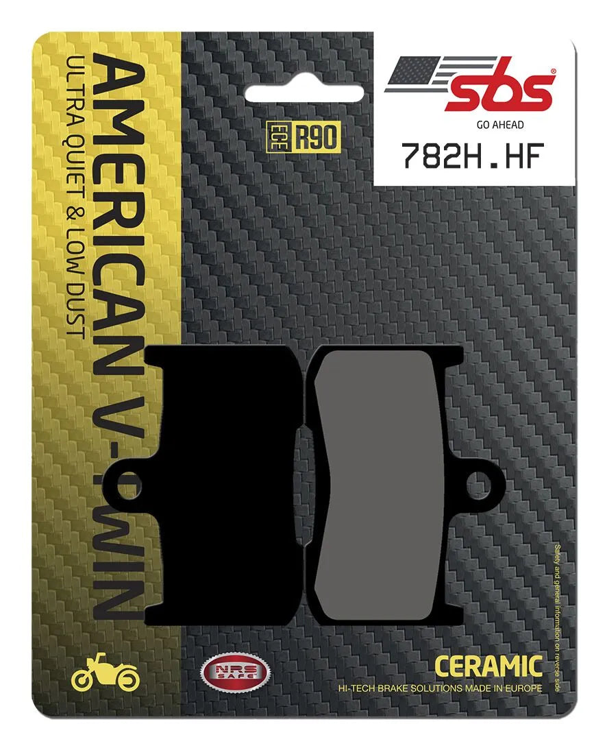 Sbs Hf Street Ceramic Brake Pads For Street & Cruising - Front