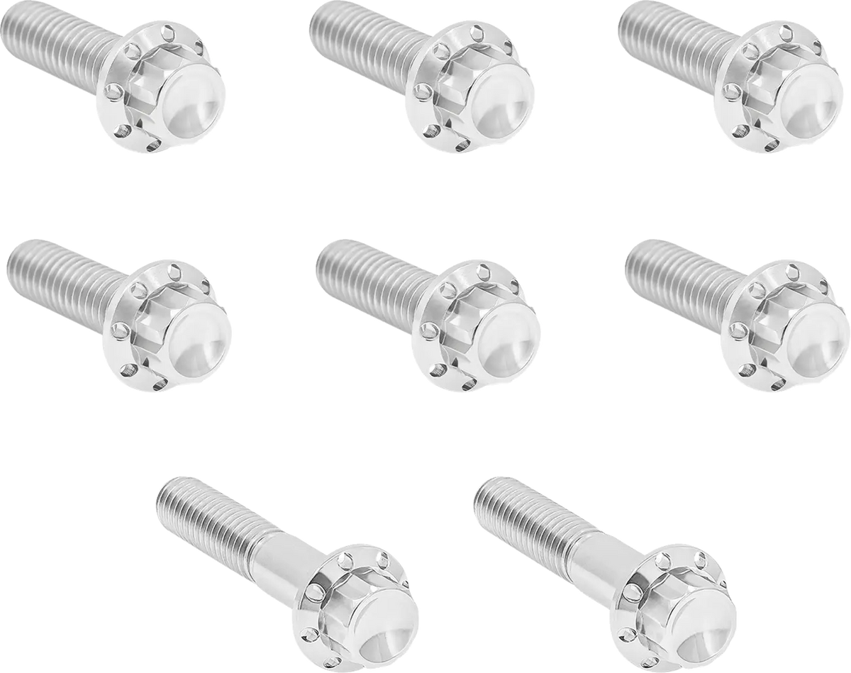 Arlen Ness Titanium 12-Point Transmission Trap Door Bolt Kit
