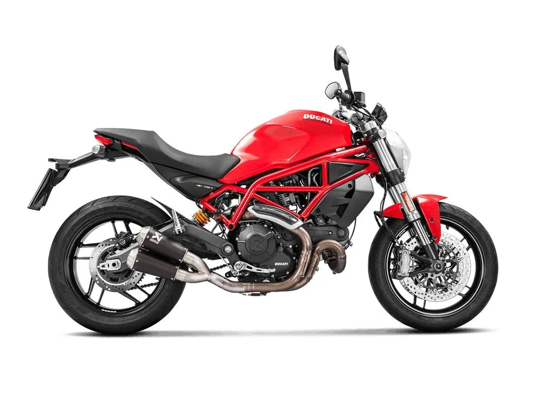 Akrapovic Slip-on Lyddæmper Street Forbedret Ydelse