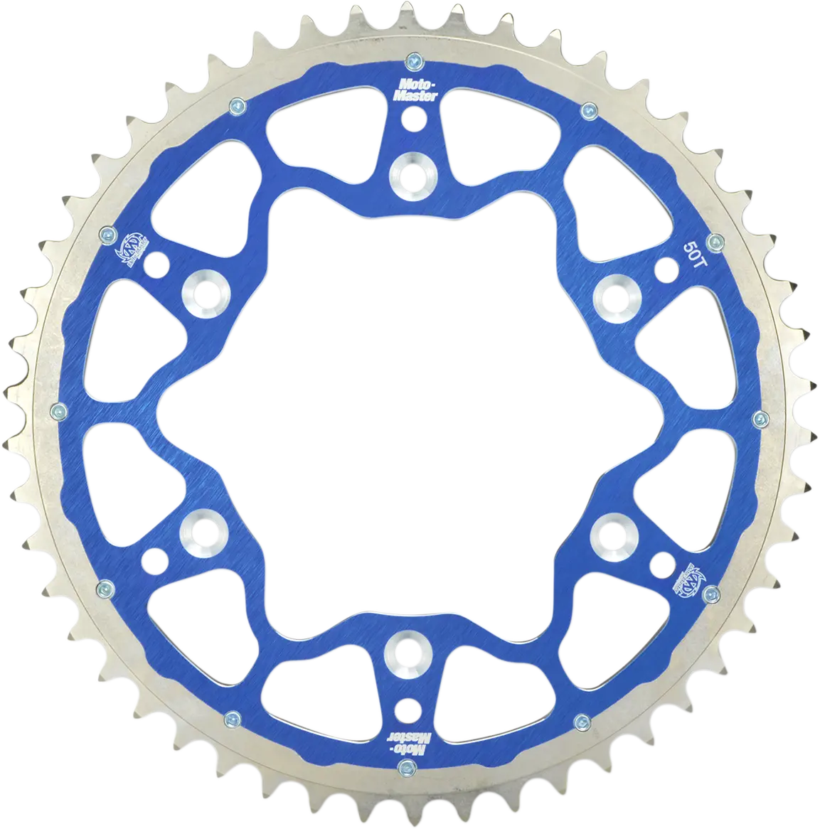 Moto-master Fusion Dual 520 Rear Sprocket - 51t Blue