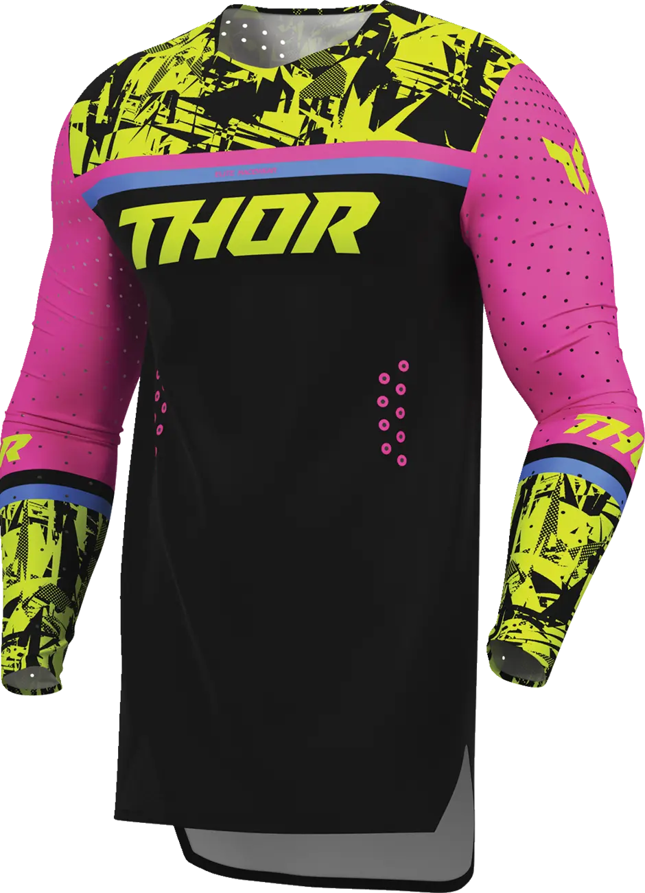 Thor Sportmode Punk'd Jersey Black Fuchsia