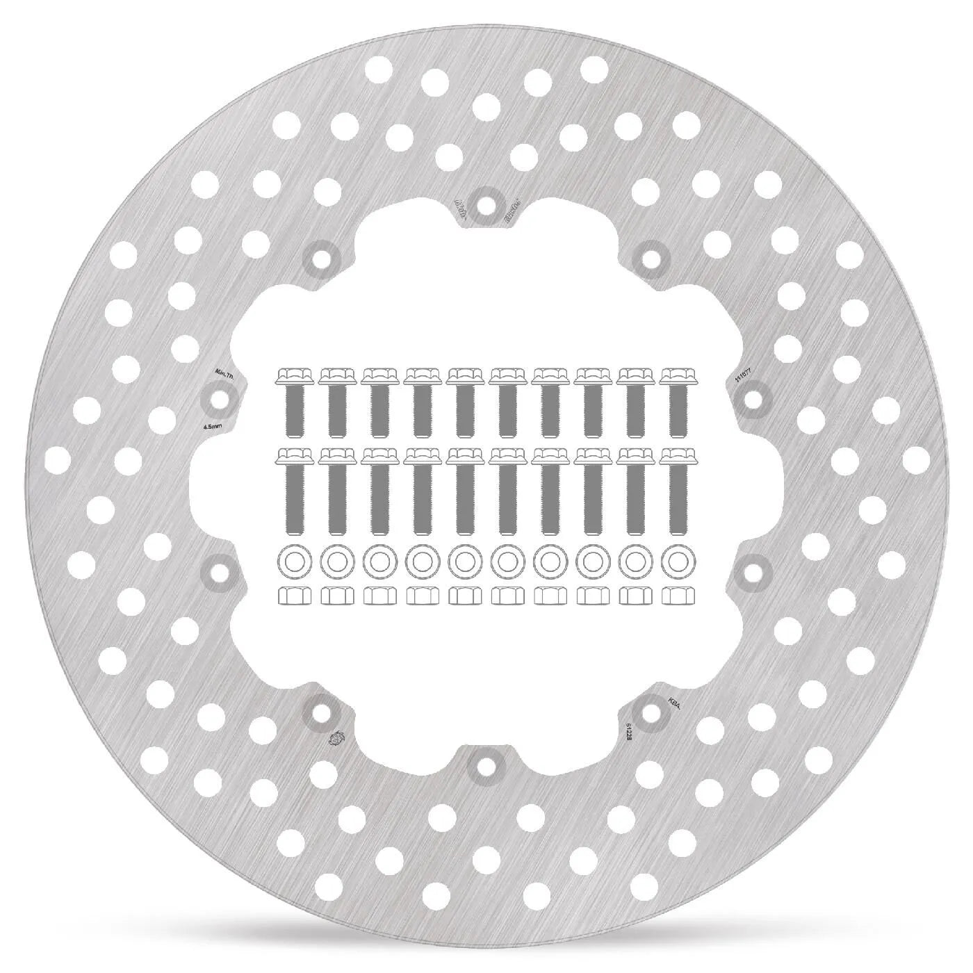 Moto-master Halo Series Fast Bremse Rotor - Front
