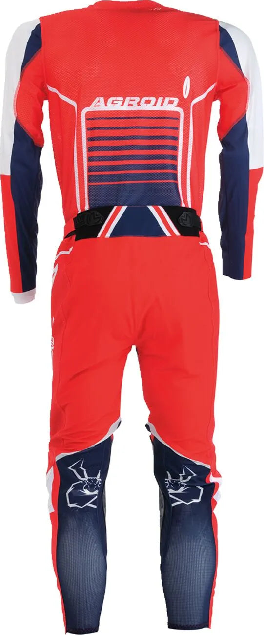Moose Offroad Agroid Jersey - Blue/Red/White