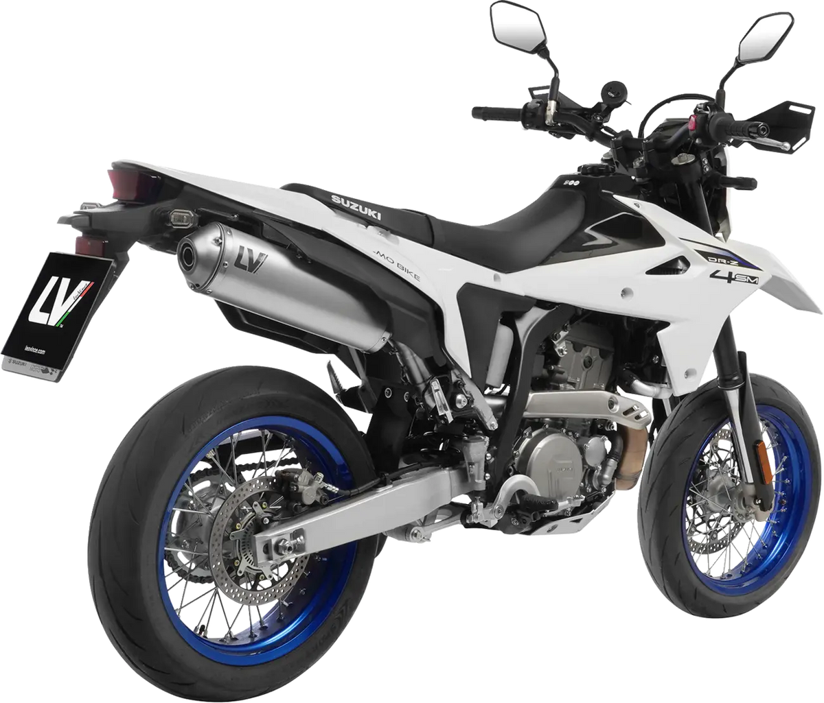 Leovince LV-X Aluminum Slip-On Muffler for Suzuki DR-Z 400