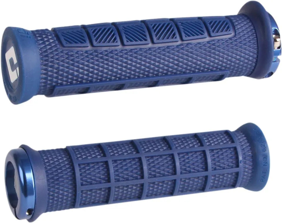 ODI Elite Pro v2.1 MTB Lock-On Grips Blue