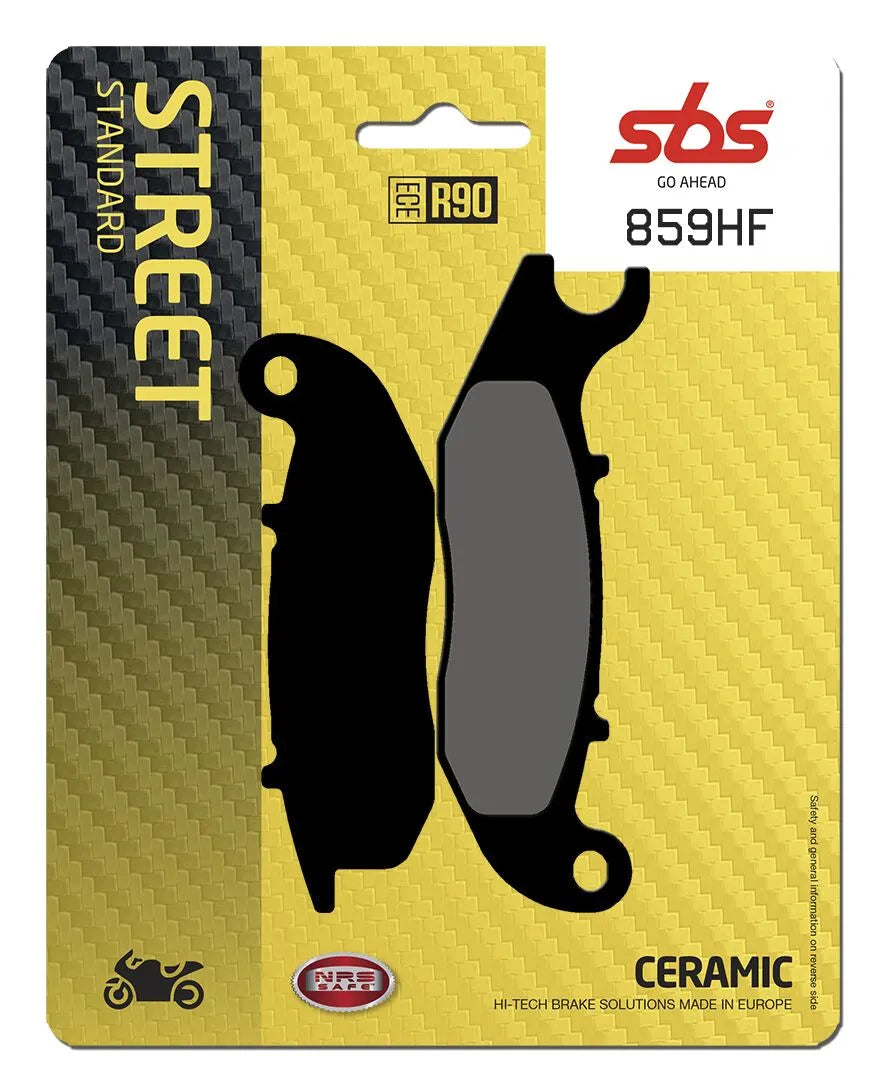Sbs Hf Street Ceramic Brake Pads - Enhanced Performance - Front