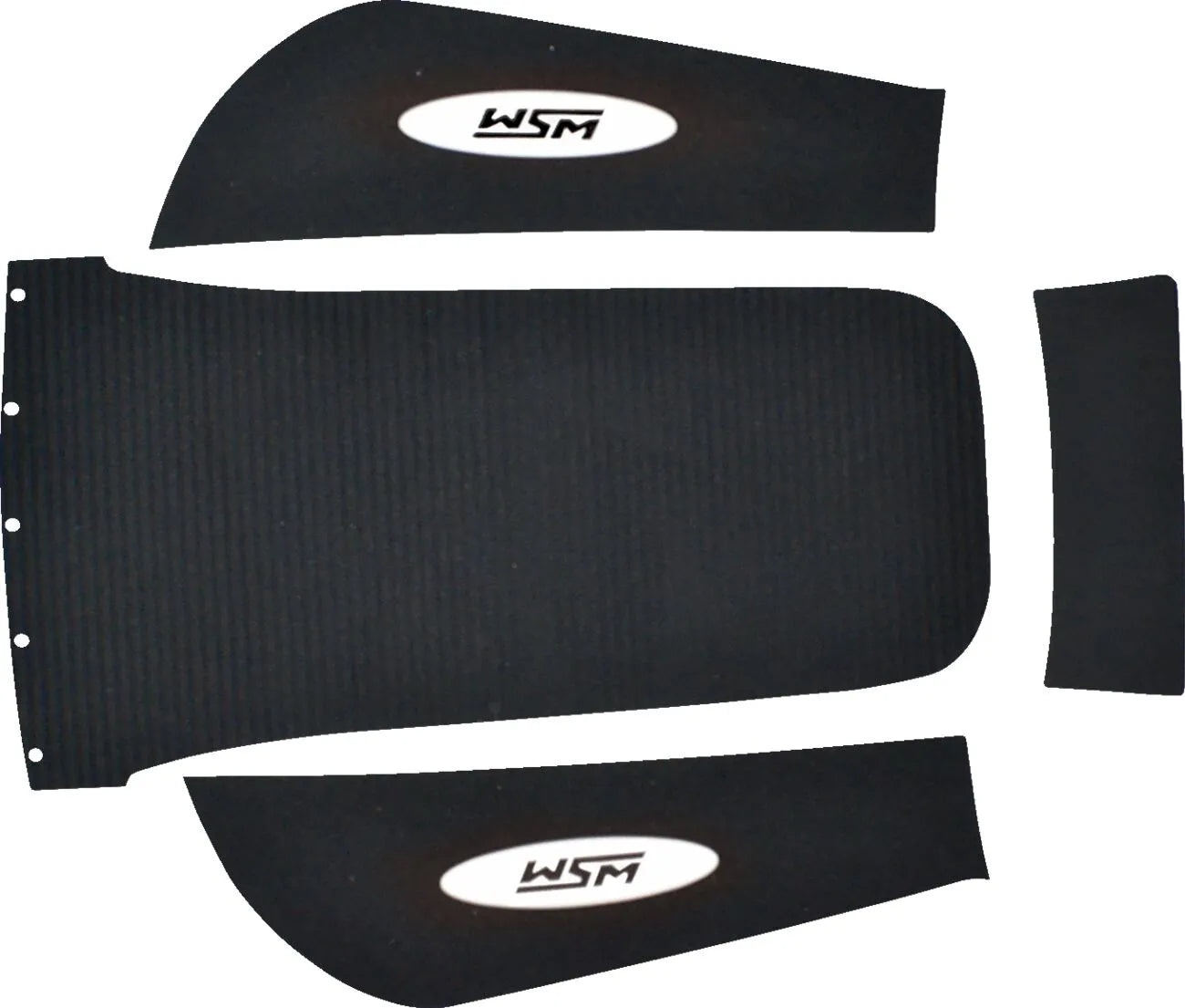 Wsm Black Traction Mat Set