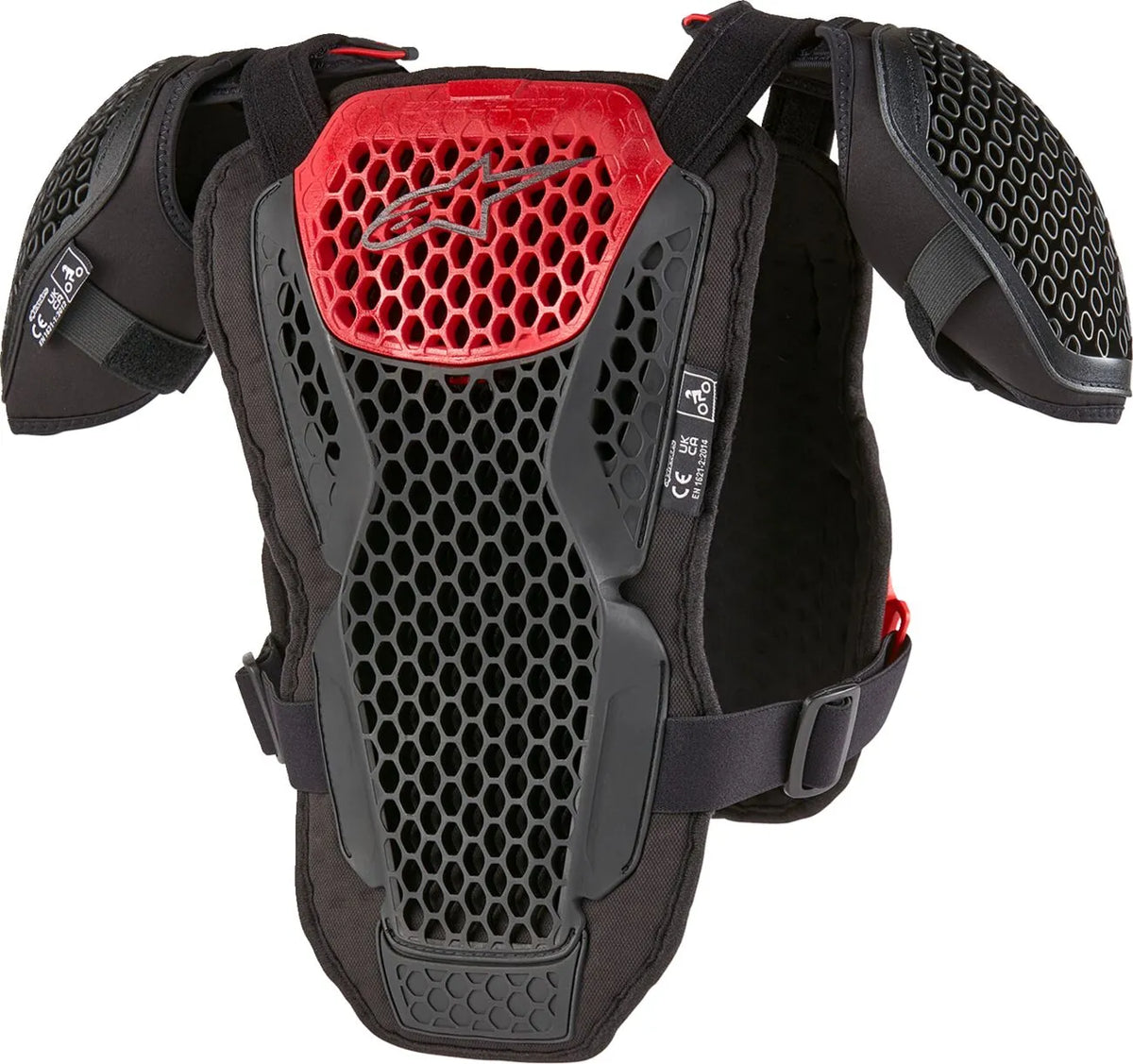 Alpinestars Youth Bionic Action Guard Roost Guard Black Red